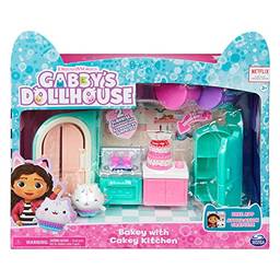 Gabby's Dollhouse - Playset de Luxo - Cozinha com Bolo