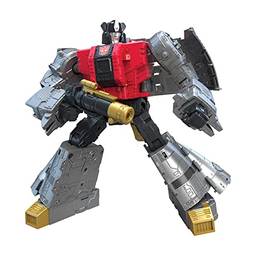Figura Transformers Studio Series 86-15 Leader - Dinobot Sludge de Transformers: O Filme - F3203 - Hasbro, Amarelo e vermelho