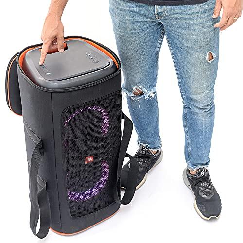 Case Bolsa Bag Jbl Partybox 100 Resistente Premium Exclusiva Com Tela Frontal