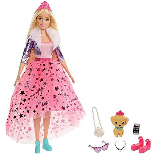 Barbie Princesa Adventure Com Bichinho GLM76 - Mattel