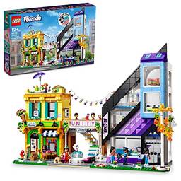 LEGO Friends Lojas de Flores e Design do Centro 41732 (2.010 Peças); Conjunto de Construção