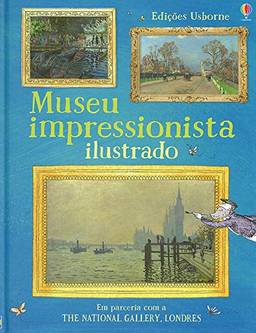 Museu impressionista ilustrado