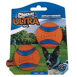 Bola Chuckit Ultra Ball 2Un Tamanho P para Cães Chuckit para Cães, Pequeno