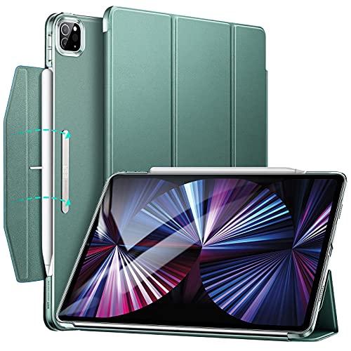 ESR Case Compatível com iPad Pro 11 Inch 2021 (3ª Geração), Trifold Smart Case, leve Stand Case, Auto Sleep and Wake, Pencil 2 Wireless Charging, Ascend Series, Black