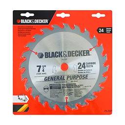 BLACK+DECKER Disco para Serra Circular de 7.1/4 Pol. (184mm) 71727