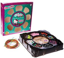 Kit Braceletes da Amizade Hello Kitty, euqfiz, i9 Brinquedos, Multicor, BRI0138