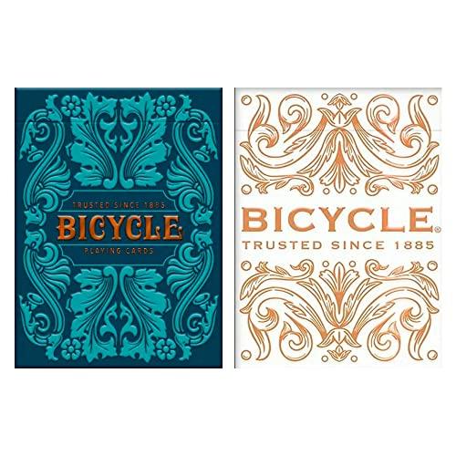 Par de baralhos Bicycle Sea King + Bicycle Botanica