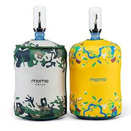 Momo Lifestyle - Kit 1 Bomba Elétrica + 1 Capa em Neoprene Dupla-face, para Galão de Água 20 litros