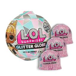 Kit Boneca Lol Surprise - Glitter Globe + Lol Fashion Crush - Kit Com 3