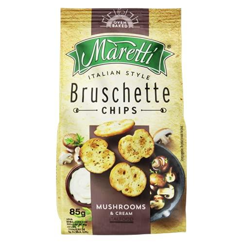 Maretti Bruschetta com Cogumelos e Creme