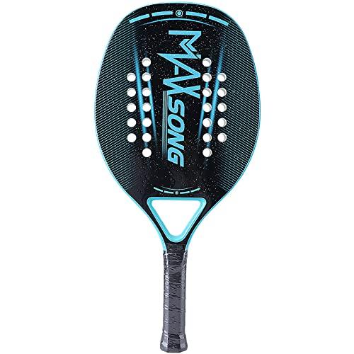 Raquete De Beach Tennis Fibra Carbon Fibra Vidro Fastdry Sports Towel como Presente (Maxsong Azul)