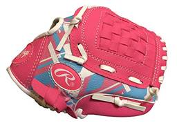 Rawlings | Luva de beisebol e softbol juvenil Remix T-Ball | Tamanhos 22,8 cm - 26,6 cm, rosa