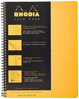 Rhodia Caderno Note Book Capa Laranja A4+, Laranja