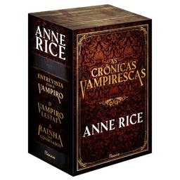 Box especial Crônicas Vampirescas – Anne Rice (3 livros capa dura + brindes)