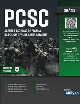 Apostila PCSC - Agente e Escrivão da Polícia Civil do Estado de Santa Catarina