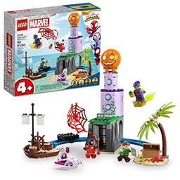 LEGO® Marvel Equipe Aranha no Farol do Duende Verde 10790 (149 Peças)