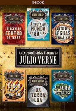 As extraordinárias viagens de Júlio Verne (Clássicos da literatura mundial)