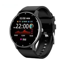 SANDA Relógio Inteligente Smart Watch Esportivo Unissex À Prova D'água Com Frequência Cardíaca Para ios/Android (blue)