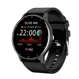 SANDA Relógio Inteligente Smart Watch Esportivo Unissex À Prova D'água Com Frequência Cardíaca Para ios/Android(black)