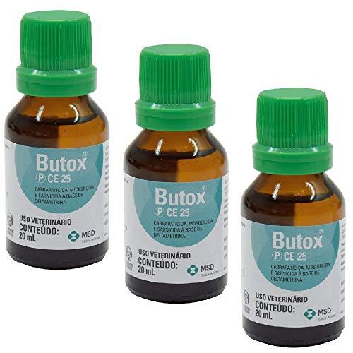 Butox Ce 25-20 Ml Inseticida Para Pulverização- 3 Unidades