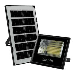 Refletor Solar Zinnia Zrs45, Led, 45w, Bateria 2000mah, Com Controle Remoto, Ip67, Zne-zrs45-01