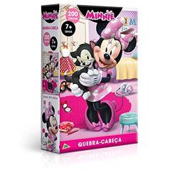 Minnie Mouse - Quebra-cabeça - 200 peças