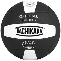Tachikara Bola de vôlei composta de qualidade institucional, preto-branca