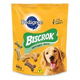 Biscoito Pedigree Biscrok Para Cães Adultos Multi 500 g