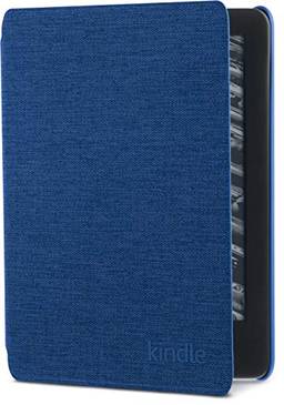 Capa de tecido para Kindle 10ª Geração – Cor Azul (não compatível com o Kindle 8ª Geração)