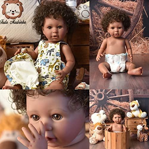 Bebê Reborn Safari Brinquedos Fada Madrinha lindo Boneco/a Articulada 100% Silicone + Pode dar Banho