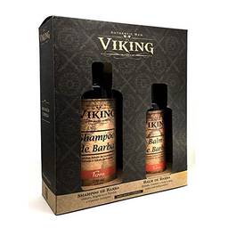 Kit Presente Shampoo e Balm Viking Terra