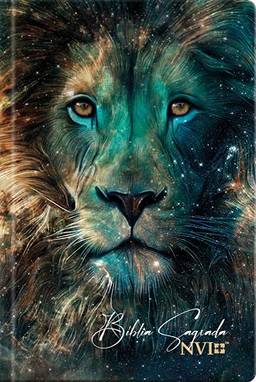 Bíblia Sagrada Leão estrelas - NVI