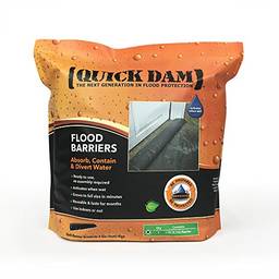 Quick Dam Barreiras de inundação QD617-1, 1 pacote, pretas