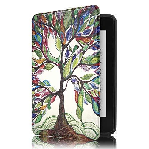 Capa Kindle Paperwhite 10a geração (2019) WB - Ultra Leve, Sensor Magnético e Silicone Flexível - Árvore