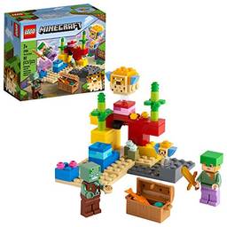 21164 LEGO® Minecraft™ O Recife de Coral, Kit de Construção (92 peças)