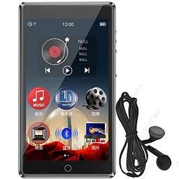 Mp3 Mp4 Player Ruizu H1 8gb Bluetooth Gravador Alto-falante Metal Rádio Fm Video Tela Touch