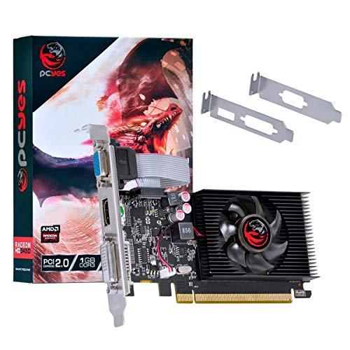 PLACA DE VIDEO AMD RADEON HD 5450 1GB DDR3 64 BITS COM KIT LOW PROFILE INCLUSO - PJ54506401D3LP