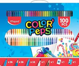 Super Kit de Pintura Color'Peps, Maped, 907003, 100 peças