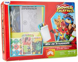 Box de Atividades Power Players, Copag, colorido