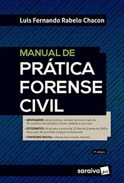 Manual De Prática Forense Civil - 9ª edição 2022