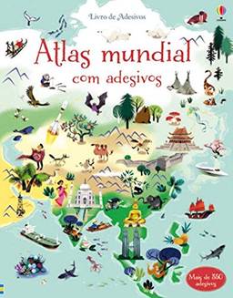 Atlas Mundial : Livro de adesivos