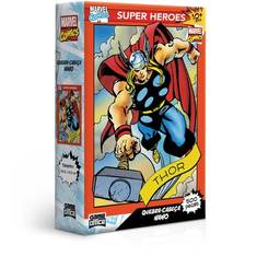 Marvel Comics - Thor - Quebra-Cabeça 500 peças Nano - Toyster Brinquedos, Multicolorido