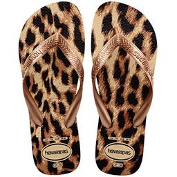 Chinelo Areia/Rose Gold/Rose Gold Top Animals Havaianas Womens n° 33/34
