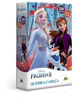 Frozen 2 - Quebra-cabeça 200 Peças Toyster Brinquedos Colorido