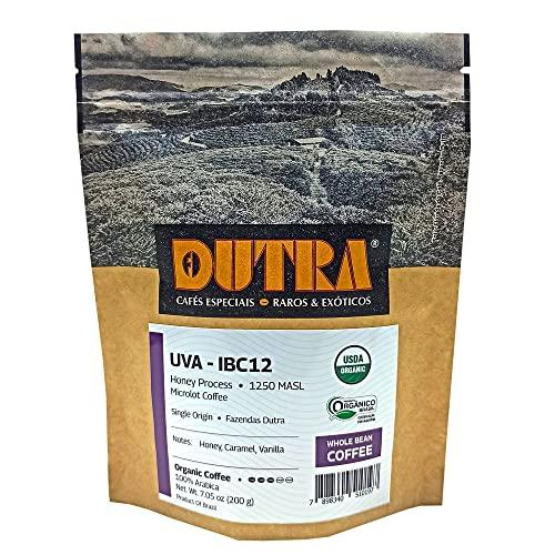 Uva (IBC12) – Café Dutra Orgânico Microlote – Torrado em Grãos 200G