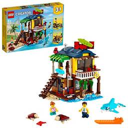 31118 LEGO® Creator 3em1 Casa da Praia de Surfista; Kit de construção (564 peças)