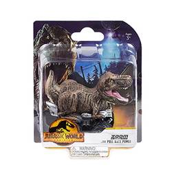 Jurassic World - Carrinho de Dinossauro 7cm (T. Rex)