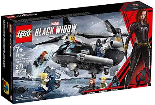 Lego Super Heroes Perseguição de Helicóptero de Black Wido 76162