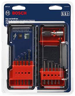 BOSCH BDT11S Conjunto combo de torneiras e brocas de 11 peças