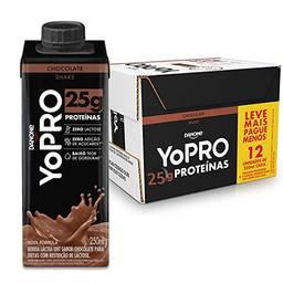 YOPRO Chocolate 25g de Proteínas 250ml (12 unidades)